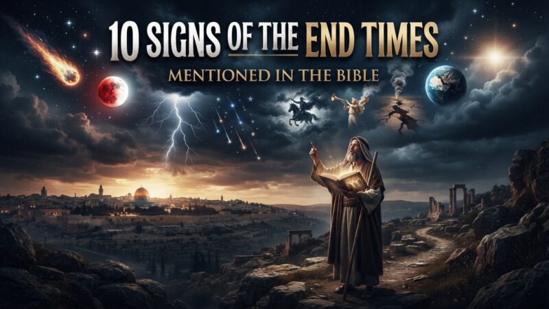 10 Signs of the End Times Mentioned in the Bible