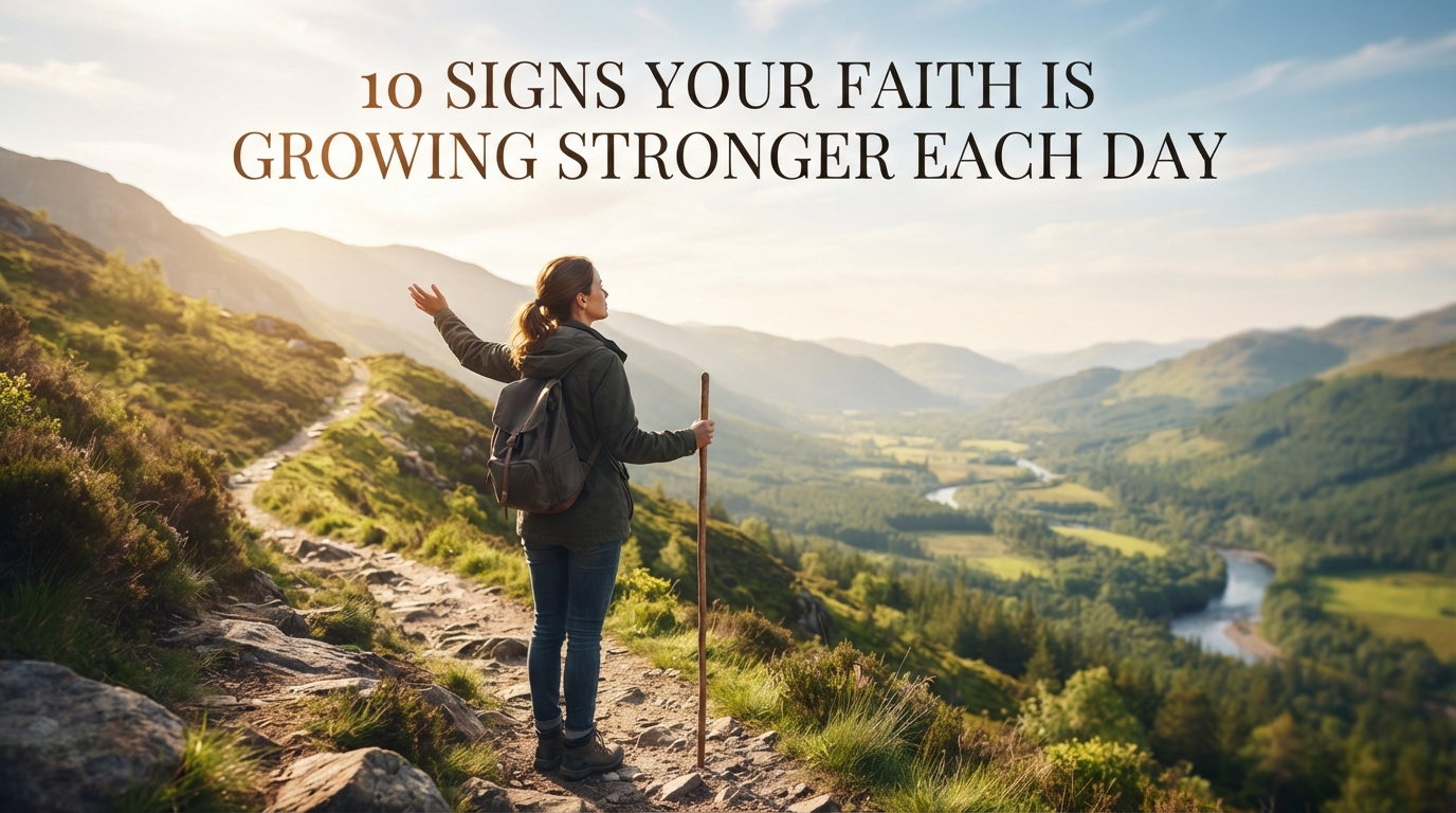 10 Signs Your Faith Is Growing Stronger Each Day