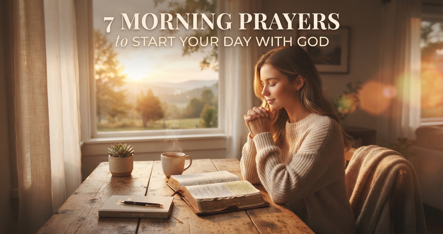 7 Morning Prayers to Start Your Day With God