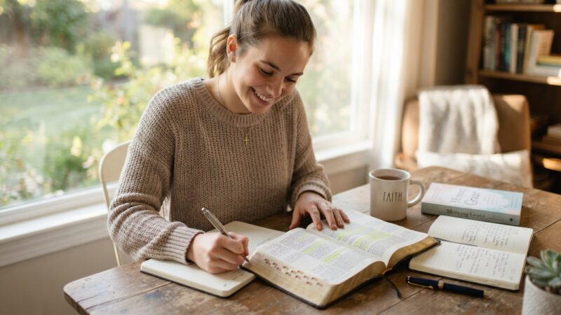 How to Make Bible Study a Daily Habit