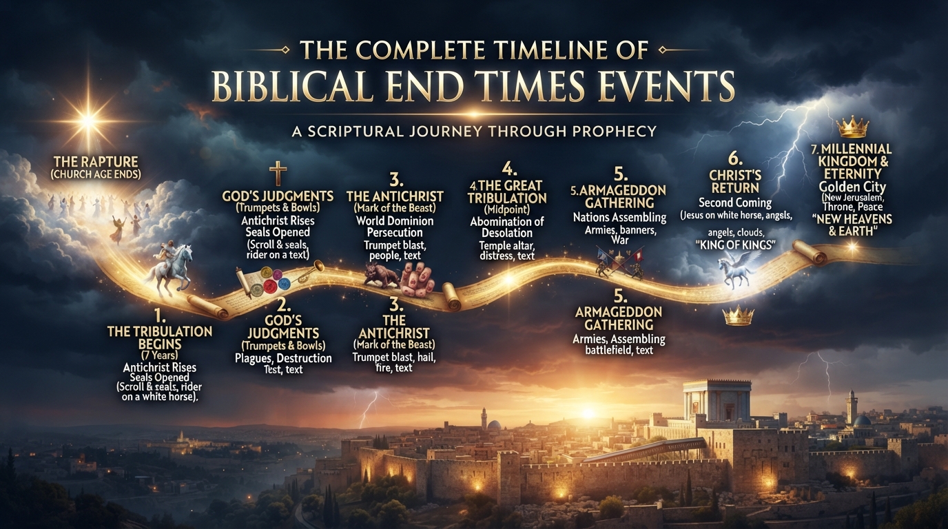 The Complete Timeline of Biblical End Times Events