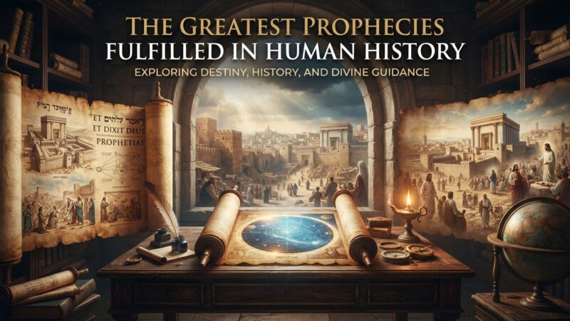 The Greatest Prophecies Fulfilled in Human History